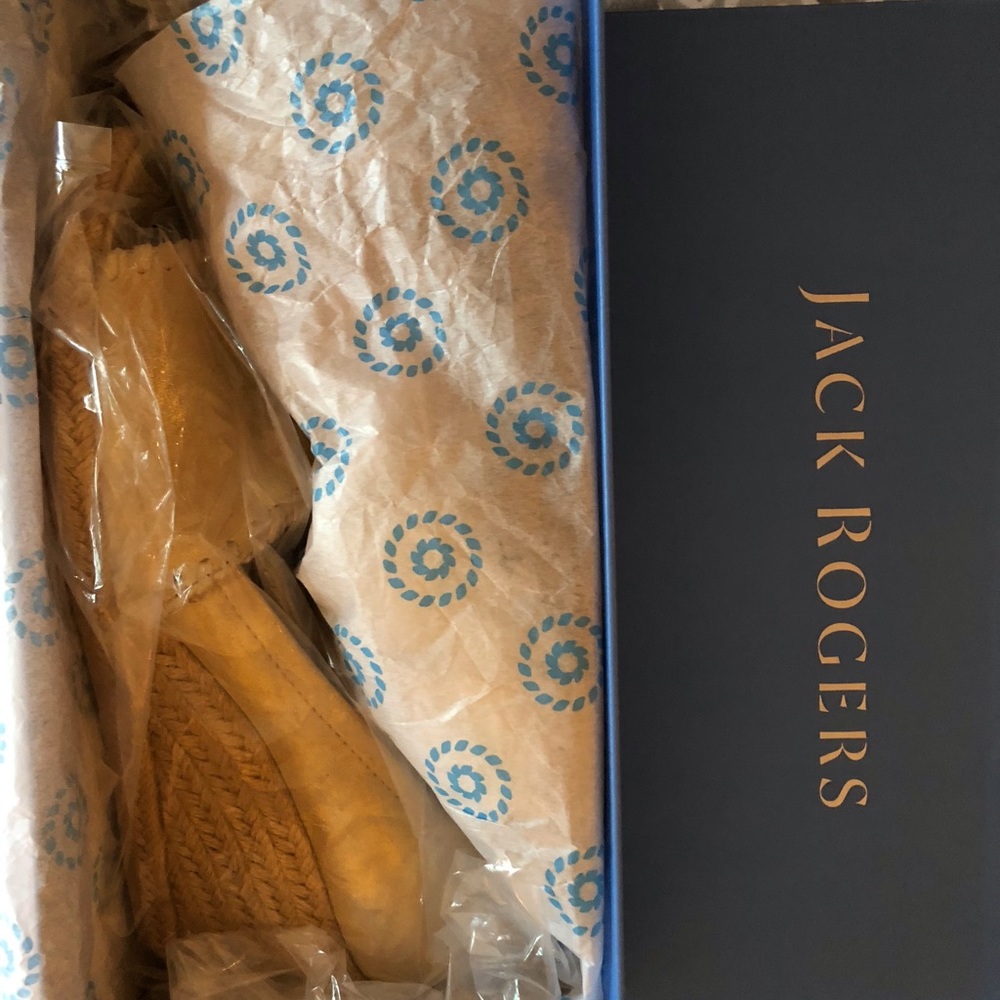 Jack Rogers Palmer Wedge -Gold 8